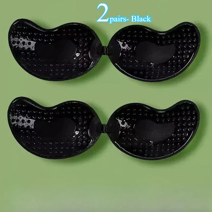 Strapless Bra – Seamless Backless Adhesive Push Up Design