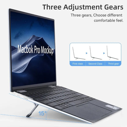 Foldable Laptop Stand Aluminum Riser for Desk