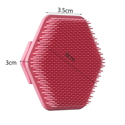 Silicone Face Wash Brush Mini Facial Cleansing Scrubber for Men
