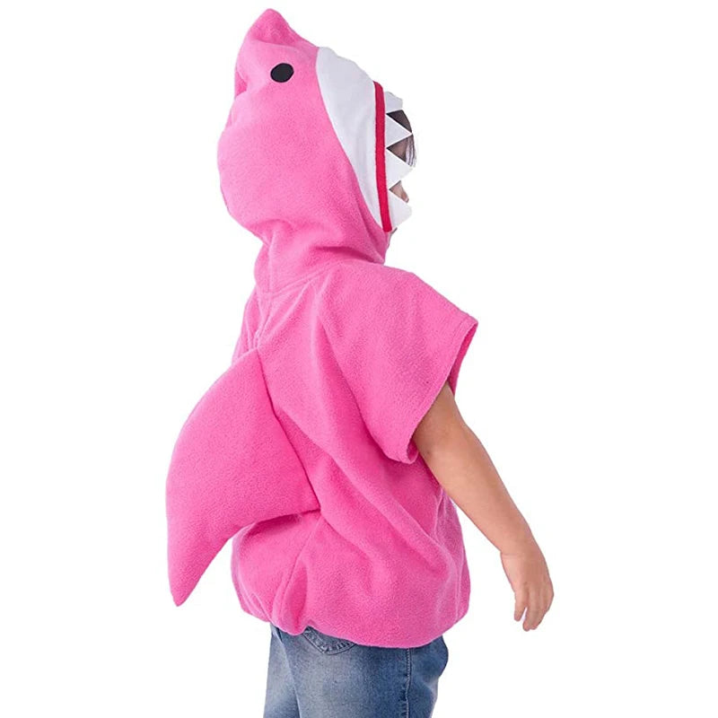 Blue Shark Costume For Babies Halloween Costume For Kids Multicolor Shark Hoodie For Toddler 2022 New Cosplay Purim Carnival