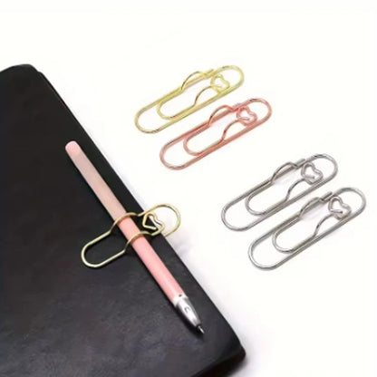Pen Holder Clip – Multifunctional Notebook Pen Clip for Stationery