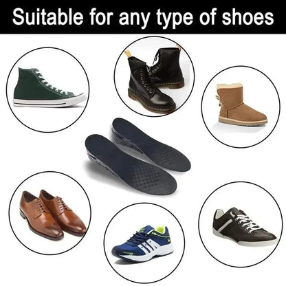 Height Increase Insoles Adjustable 3–9cm Heel Lift Shoe Inserts