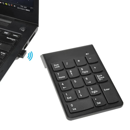 Wireless Numeric Keypad 2.4G USB External Number Pad