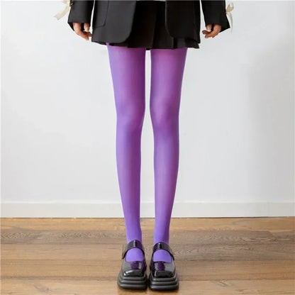 Red Tights – Burgundy Lace Style for Women