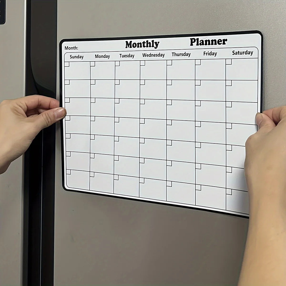 Magnetic Dry Erase Calendar