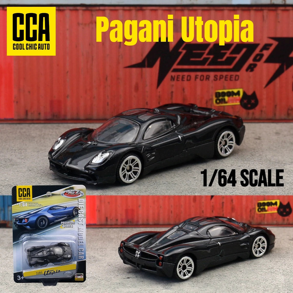 1:64 Diecast Car Model – Metal Scale Collectible Vehicle