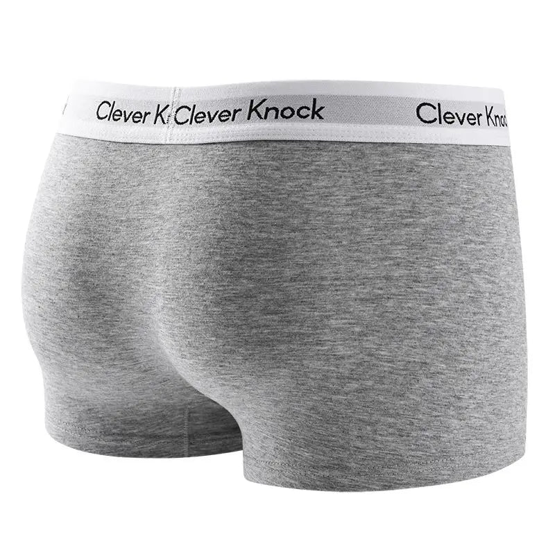 Men’s Cotton Boxer Shorts 3 Pack – Breathable Plus Size Underwear