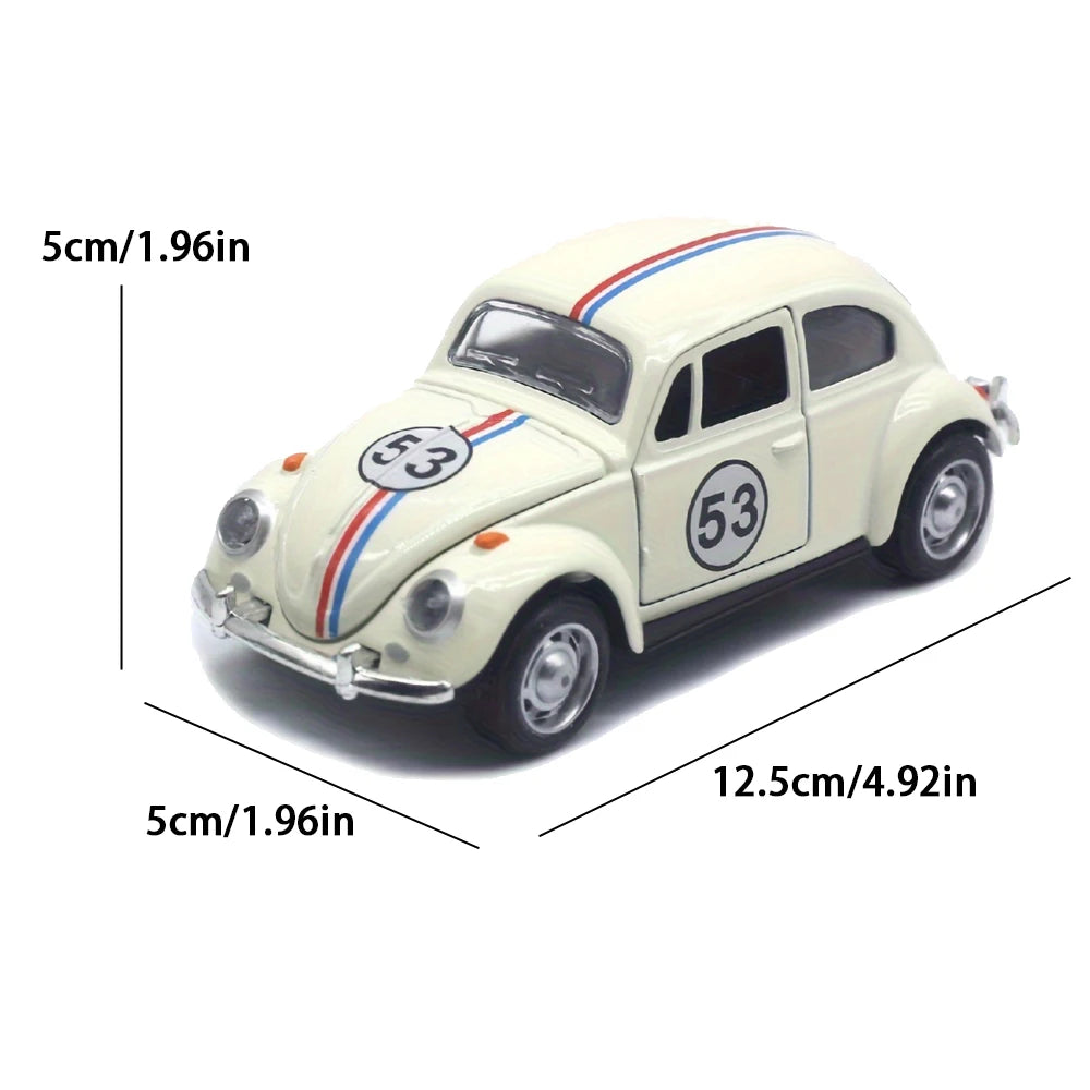 1:32 Diecast Car Model – Vintage Pull-Back Racing Car