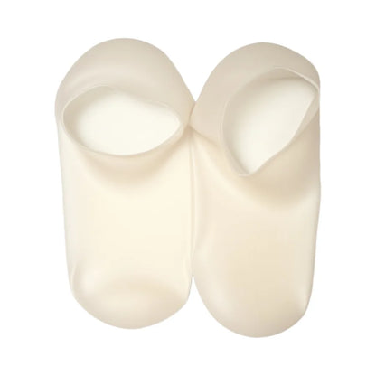 Moisturizing Foot Socks for Dry & Cracked Feet Silicone Heel Care