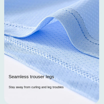 Men’s Boxer Shorts – Breathable Ice Silk Elastic Waist Underwear