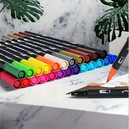 24-Color Watercolor Markers