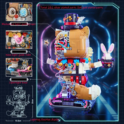 Mechanical Squirrel Building Block Set