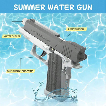 Water Blaster Pistol Toy, Outdoor Pool & Beach Squirt Gun