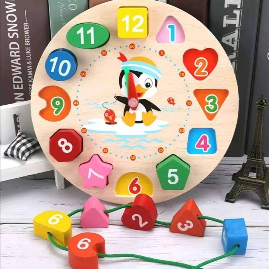 Wooden Shape Matching Toy for Kids
