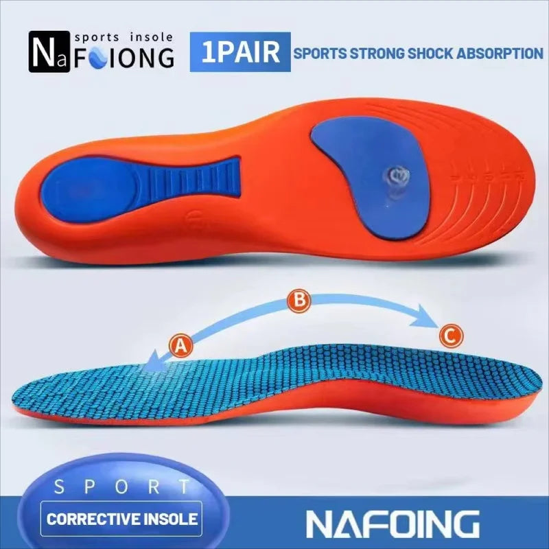 Arch Support Insoles EVA Sports Shock Absorbing Shoe Inserts
