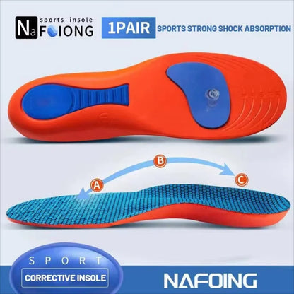 Arch Support Insoles EVA Sports Shock Absorbing Shoe Inserts