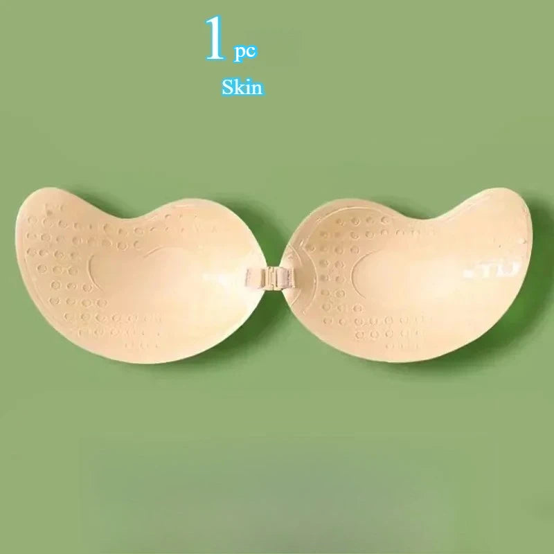 Strapless Bra – Seamless Backless Adhesive Push Up Design