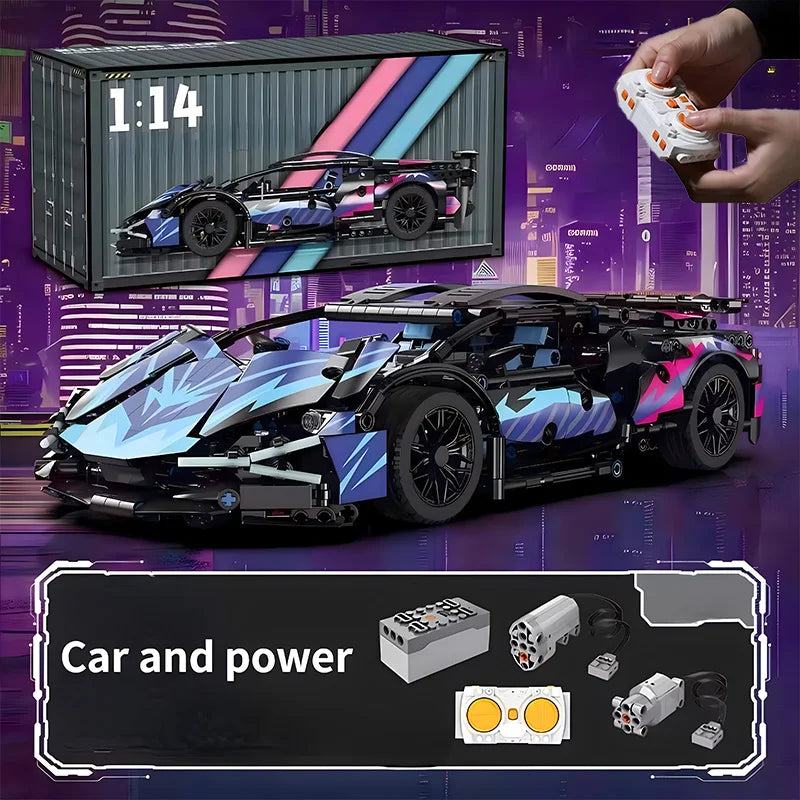 RC Racing Car Building Blocks 1:14, 1314
