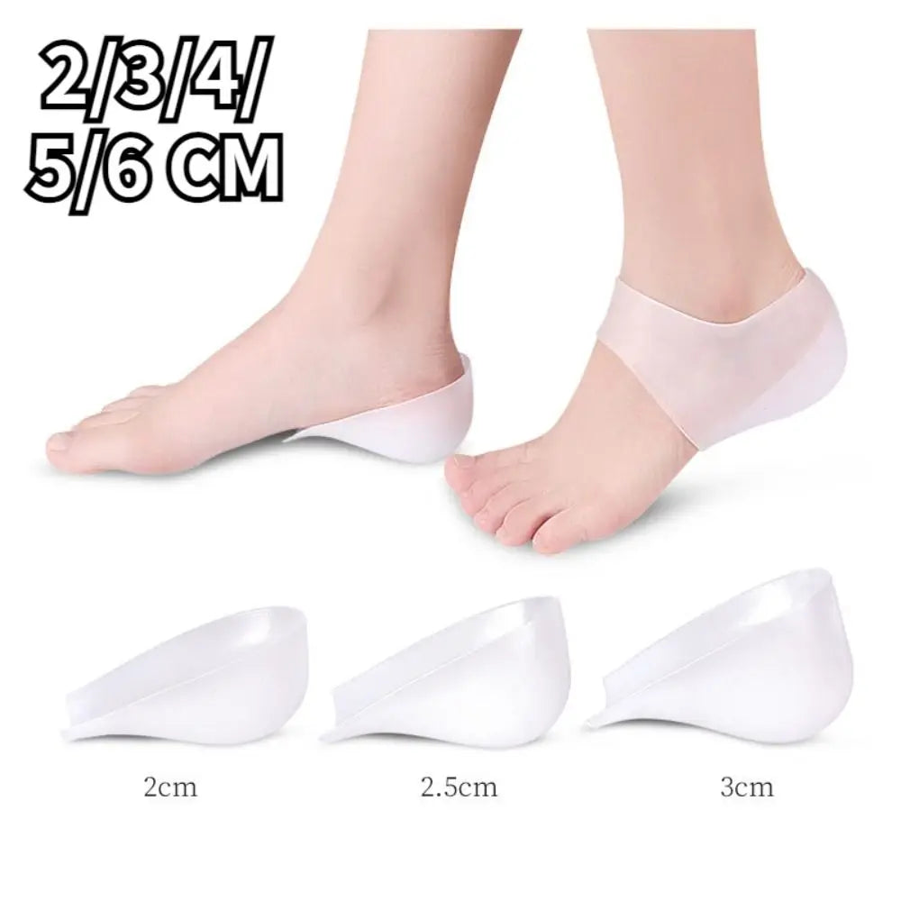 Height Increase Insoles – 2–6cm Invisible EVA Heel Lift Inserts