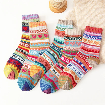 Women’s Warm Socks – Thick Soft Calf Socks for Winter