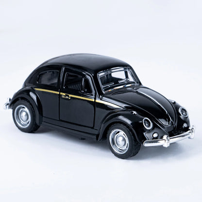 Diecast Beetle Car Model – 1:36 Alloy Retro Vehicle