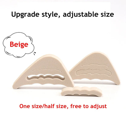 Toe Filler Inserts – Soft Reusable Shoe Toe Cushions