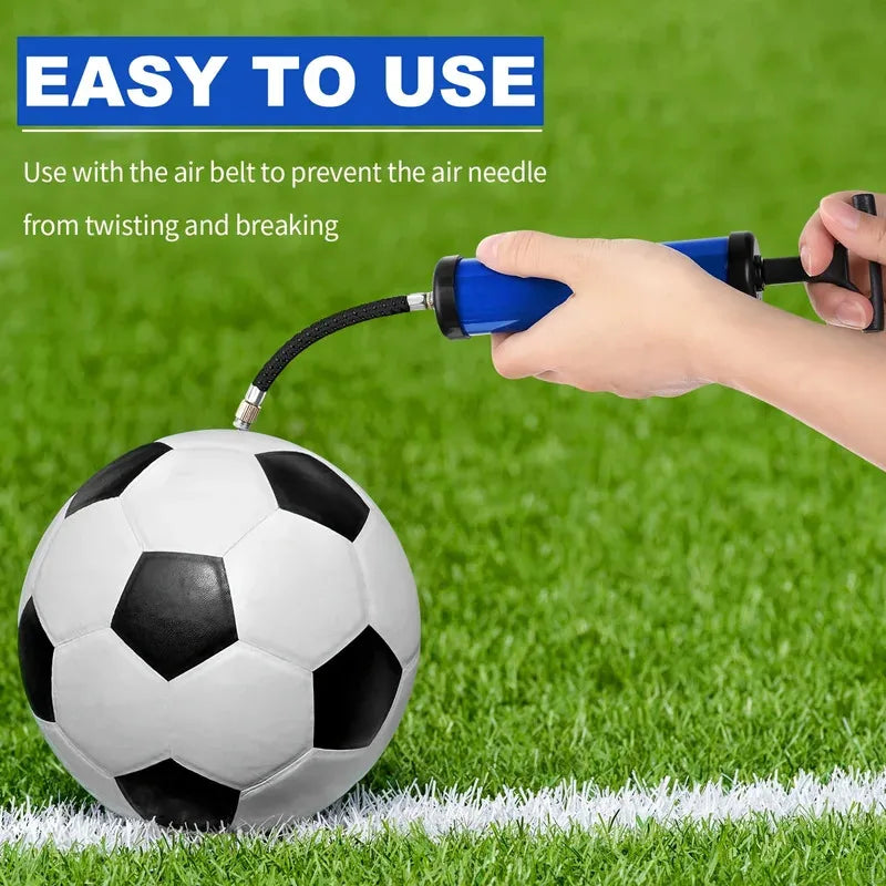 Portable Ball Pump – Sports Ball Inflator with Needle & Nozzle