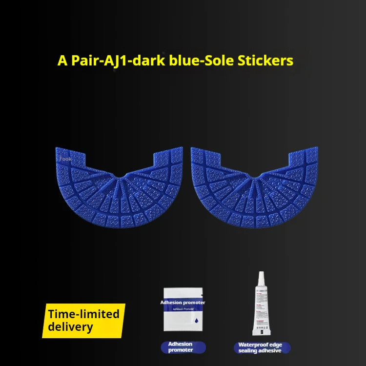Self-Adhesive Shoe Sole Stickers – Non-Slip Rubber Heel Pads