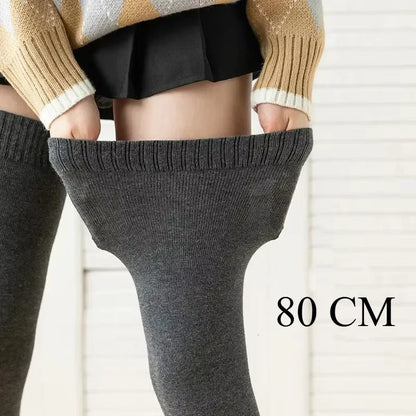 Women's Over Knee Socks – Cotton Anti Slip High Stretch Stockings