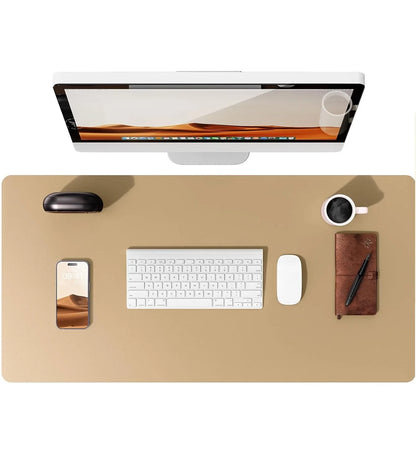 Large Desk Mat – PU Leather Mouse Pad & Desk Protector