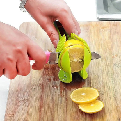 Citrus Fruit Slicer Stainless Steel Handheld Lemon Orange Cutter