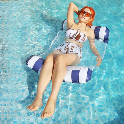 4-in-1 Pool Hammock Float – Inflatable Water Hammock