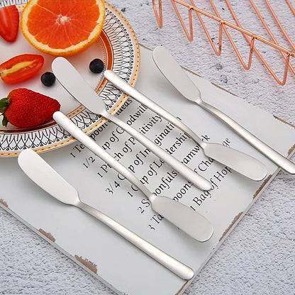 Butter Knife Stainless Steel Cheese Spreader 2-Piece Set