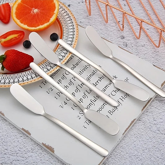 Butter Knife Stainless Steel Cheese Spreader 2-Piece Set