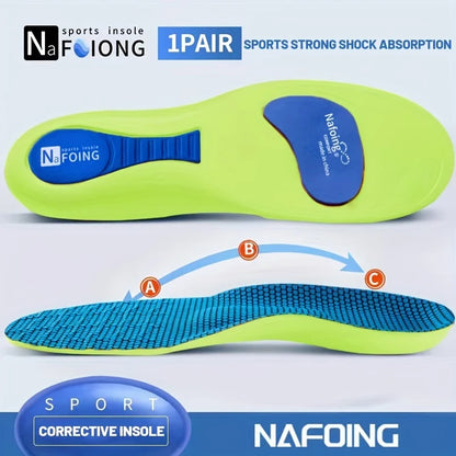 Arch Support Insoles – EVA Foam Shock-Absorbing Shoe Inserts