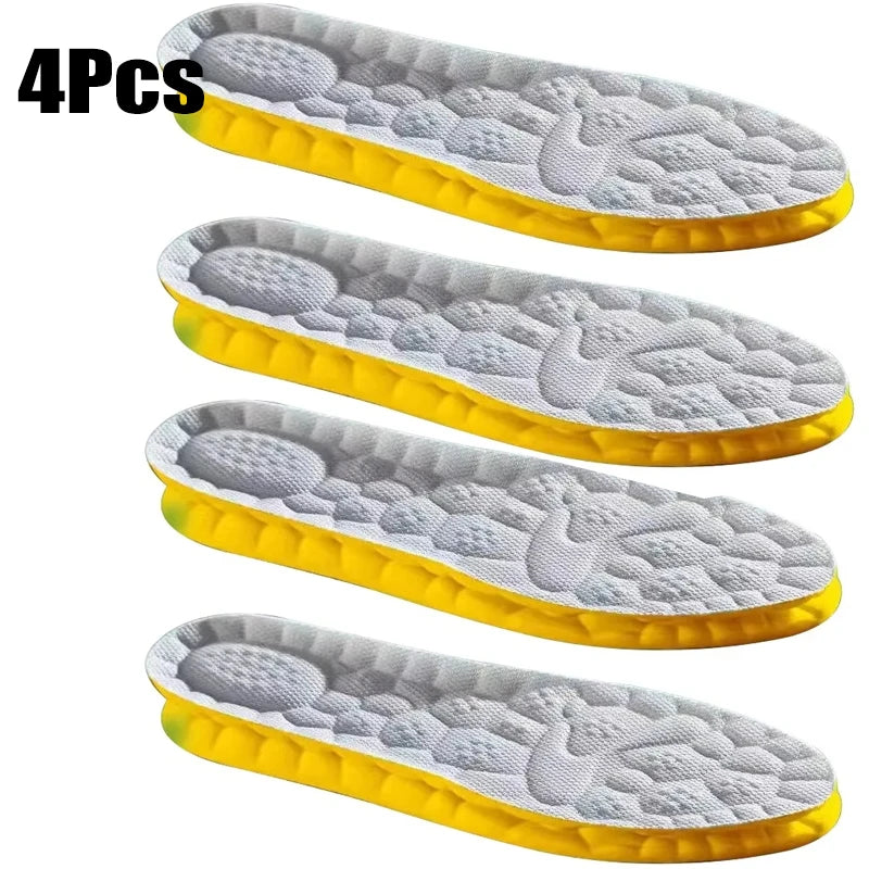 Shock Absorbing Insoles Sports Arch Support Breathable Shoe Inserts