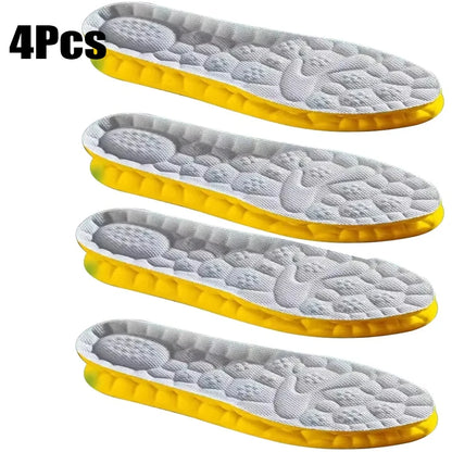 Shock Absorbing Insoles Sports Arch Support Breathable Shoe Inserts