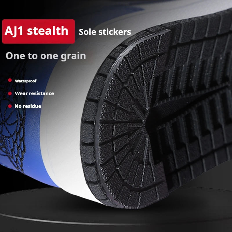 Self-Adhesive Shoe Sole Stickers – Non-Slip Rubber Heel Pads