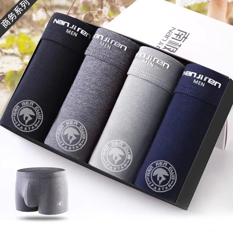Men’s Cotton Boxer Shorts – Plus Size Everyday Underwear