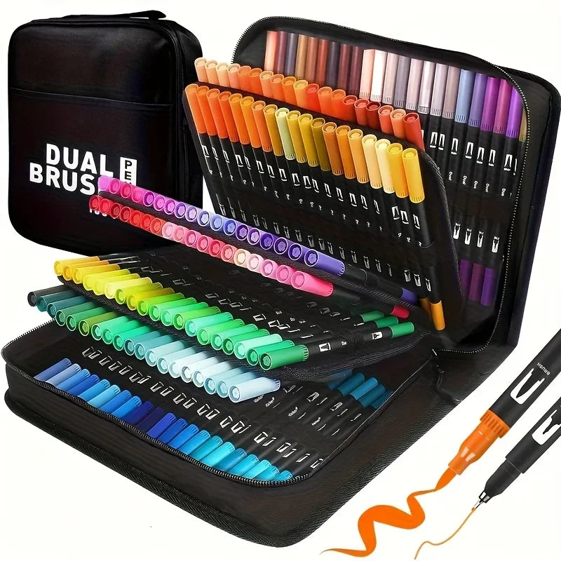 24-Color Watercolor Markers