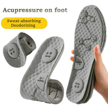 Massage Insoles Acupressure EVA Cushion Breathable Shoe Inserts
