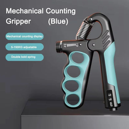 Adjustable Hand Grip Strengthener 5-100kg for Finger & Wrist Training