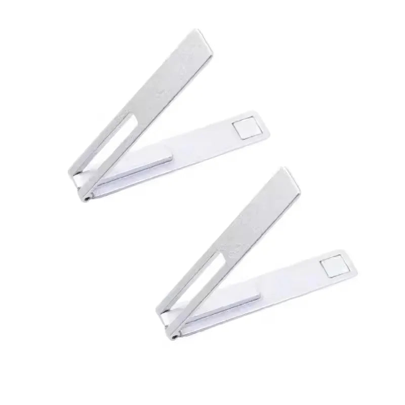 Magnetic Phone Holder Foldable Metal Desktop Stand Universal