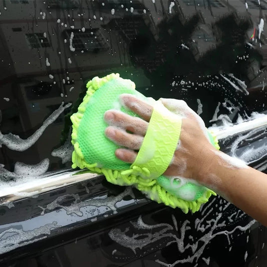 Microfiber Car Wash Sponge for Auto Detailing & Cleaning