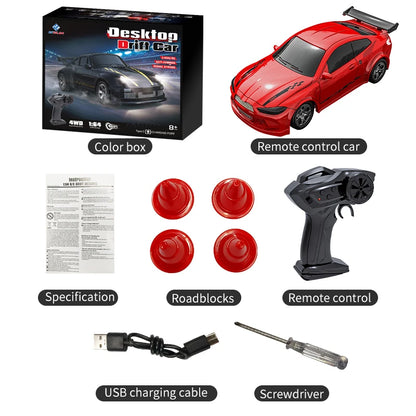 1:64 RC Drift Car – Mini Remote Control Racing Car