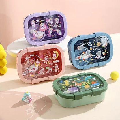 Bento Lunch Box – Leakproof Portable Container with Soup Bowl
