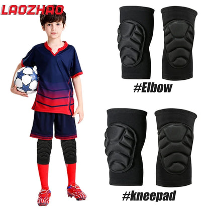Kids Knee and Elbow Pads for Sports, Skating, Soccer & Basketball