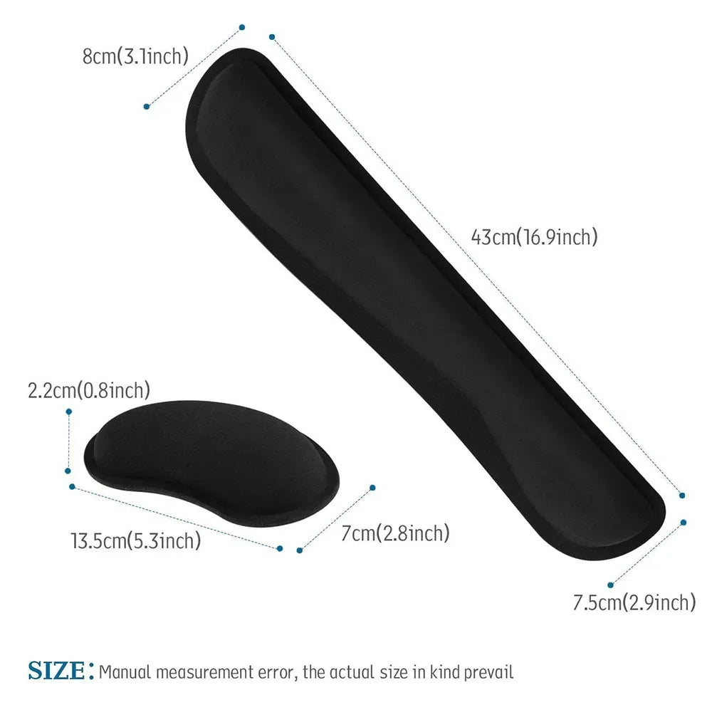 Memory Foam Mouse Pad – Wrist Rest for Computer & Laptop