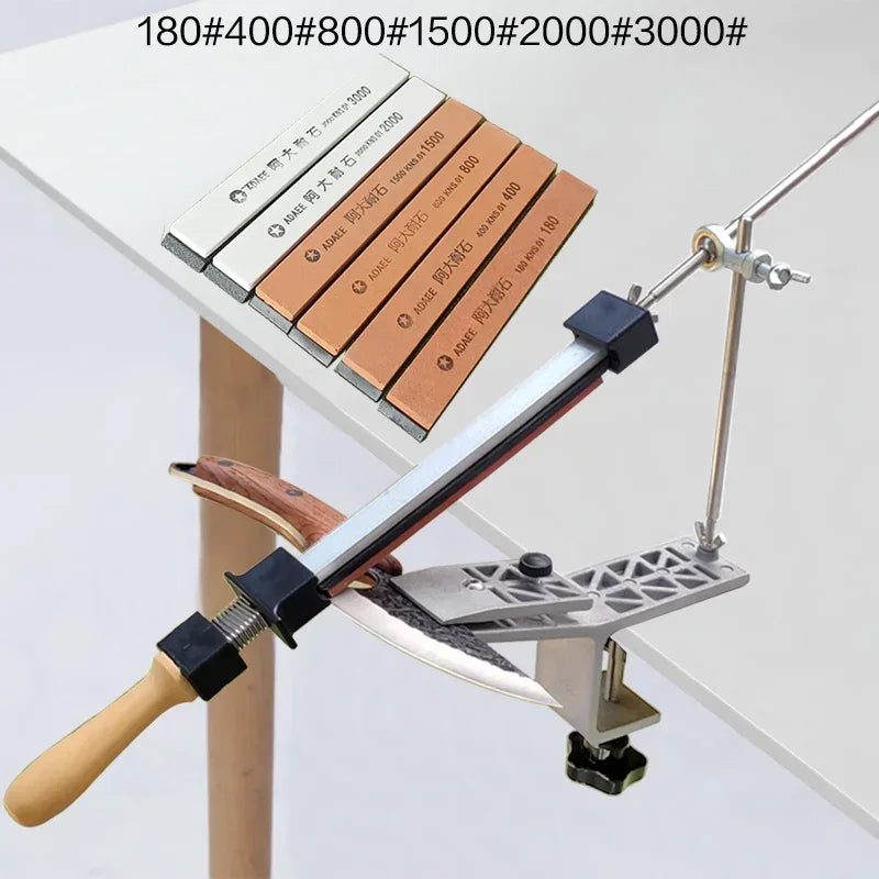 Knife Sharpener Fixed Angle Diamond Sharpening Stone for Kitchen Knives