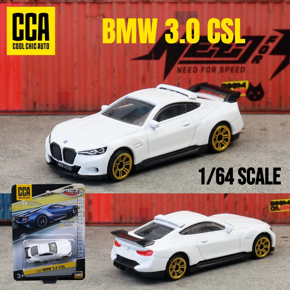 1:64 Diecast Car Model – Metal Scale Collectible Vehicle